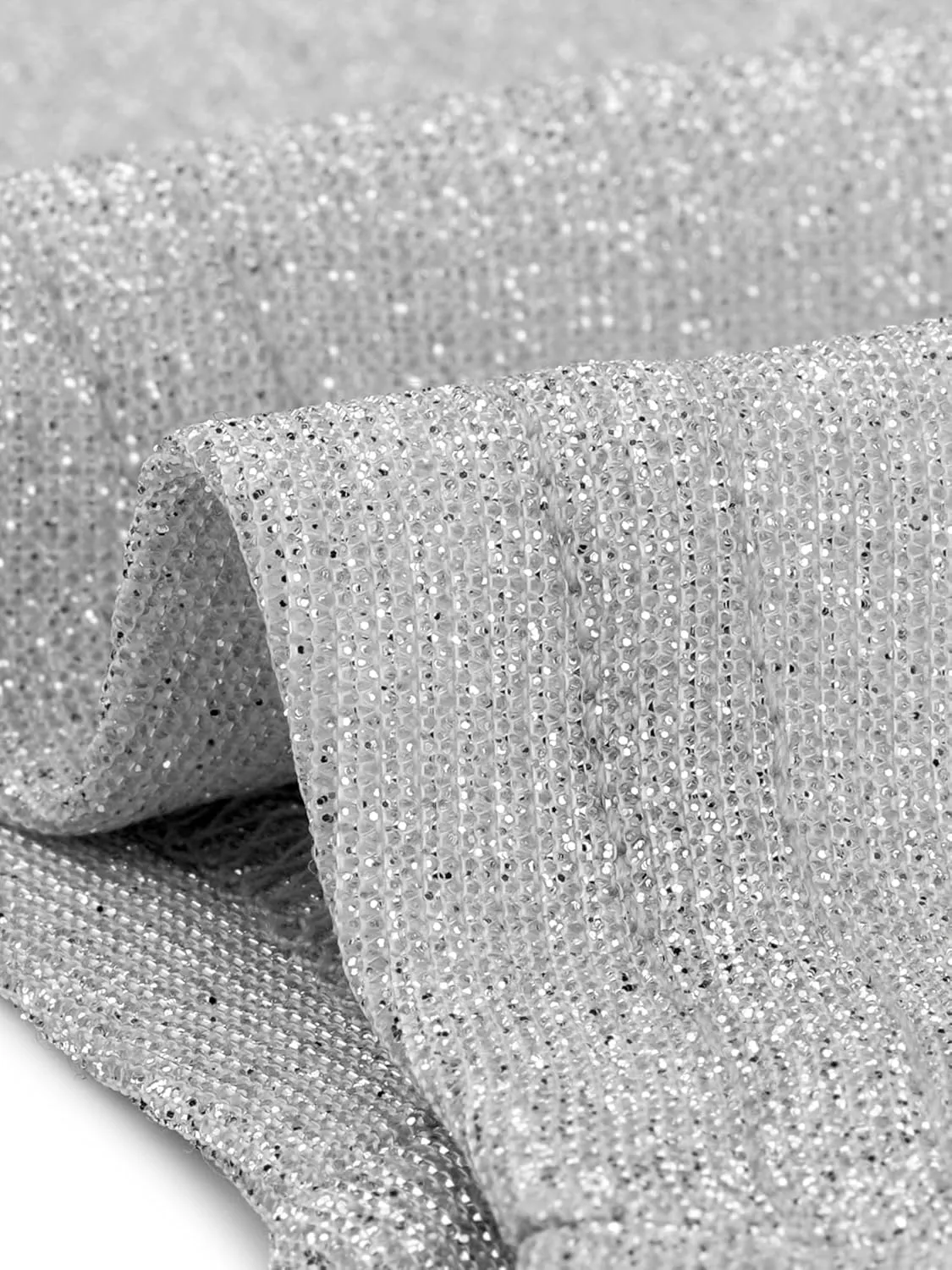 Allegra K Sparkly Metallic Camisole for Women's Party Cowl Neck Backless Glitter Halter Tops