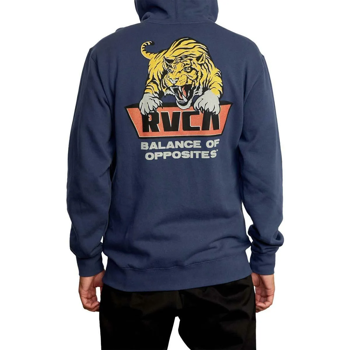 Blue RVCA Clawed Hoodie