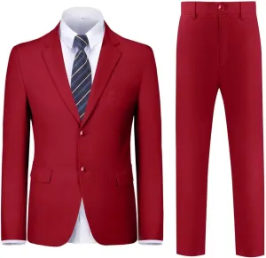 Boys Formal Suit Set Complete Outfit Slim Fit Tuxedo for Boy
