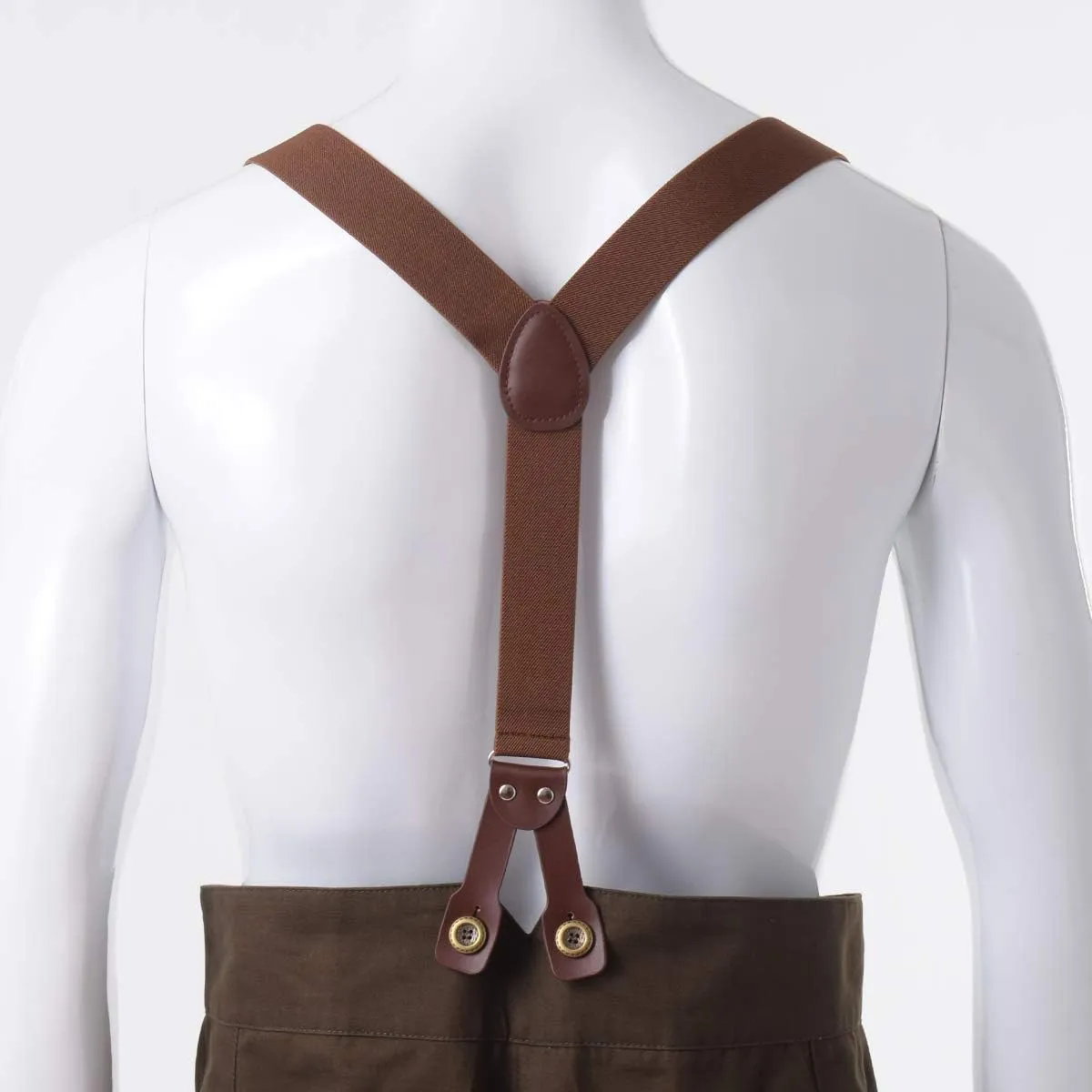 BPURB Mens Victorian Pants Cosplay Costume Steampunk Gothic Pants Trousers