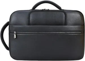 Business Briefcase Men's Laptop Bag Cowhide Single Shoulder Crossbody Briefcase