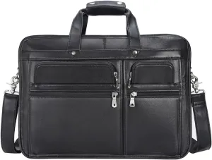 Business Laptop Bag Large Capacity Single Shoulder Crossbody Briefcase Man