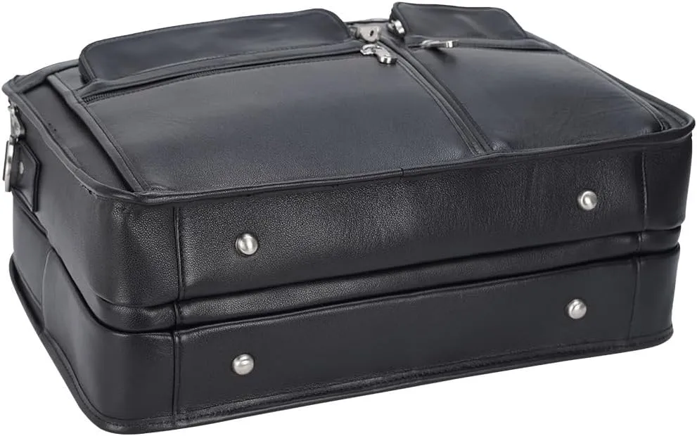Business Laptop Bag Large Capacity Single Shoulder Crossbody Briefcase Man