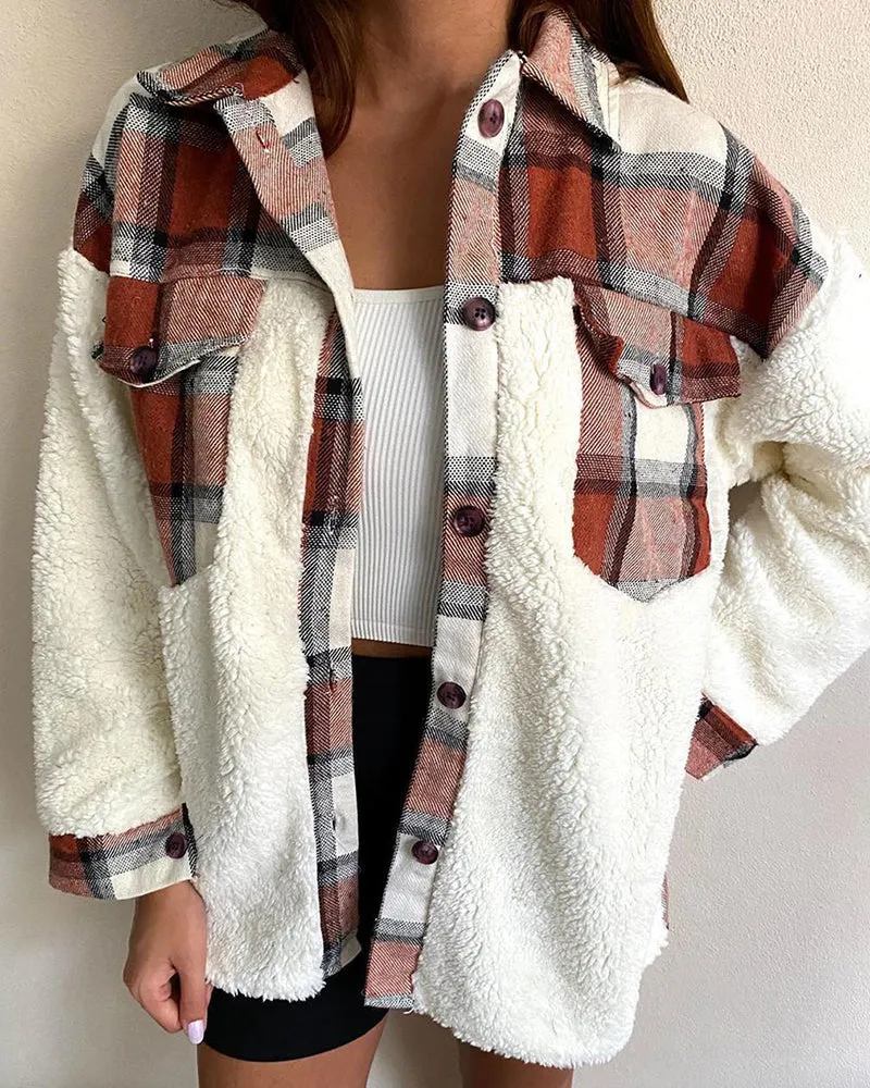 Button Down Fleece Jacket