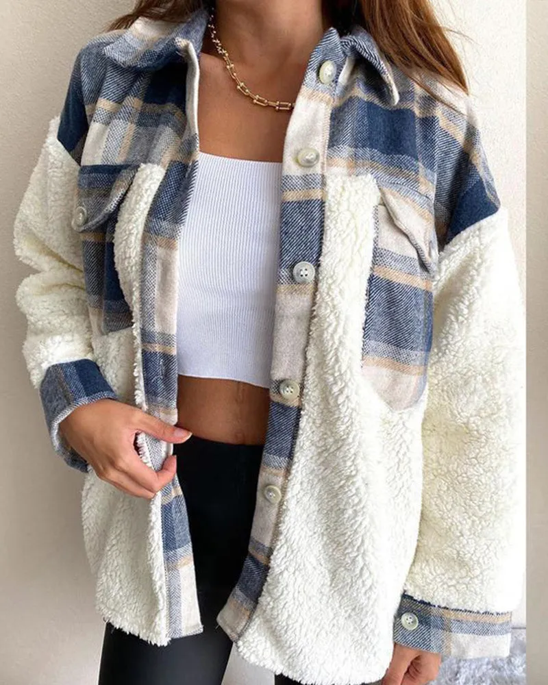 Button Down Fleece Jacket