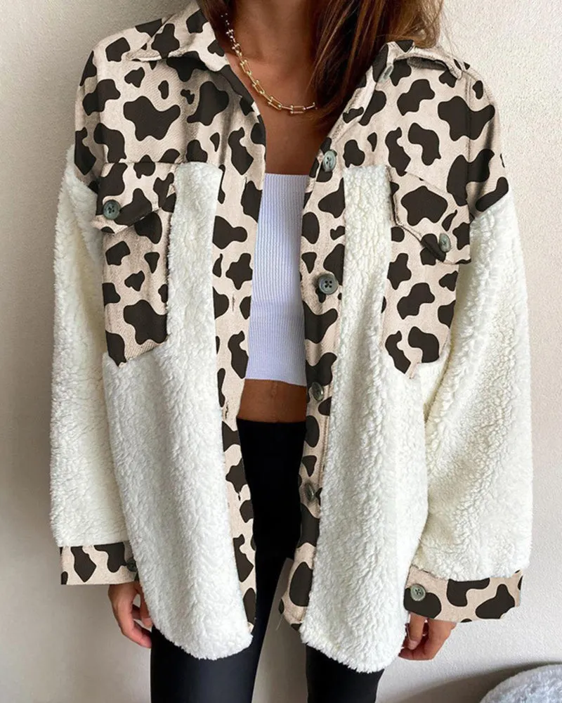 Button Down Fleece Jacket