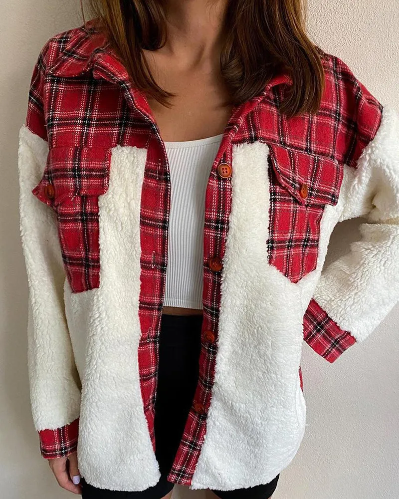 Button Down Fleece Jacket