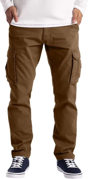 Cargo Pants for Men, Athletic Workout Pants Slim Pants Athletic Sweatpants Trousers with Pockets Long Cargo Pants