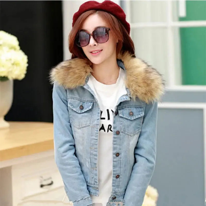 Cashmere Cotton Denim Jacket
