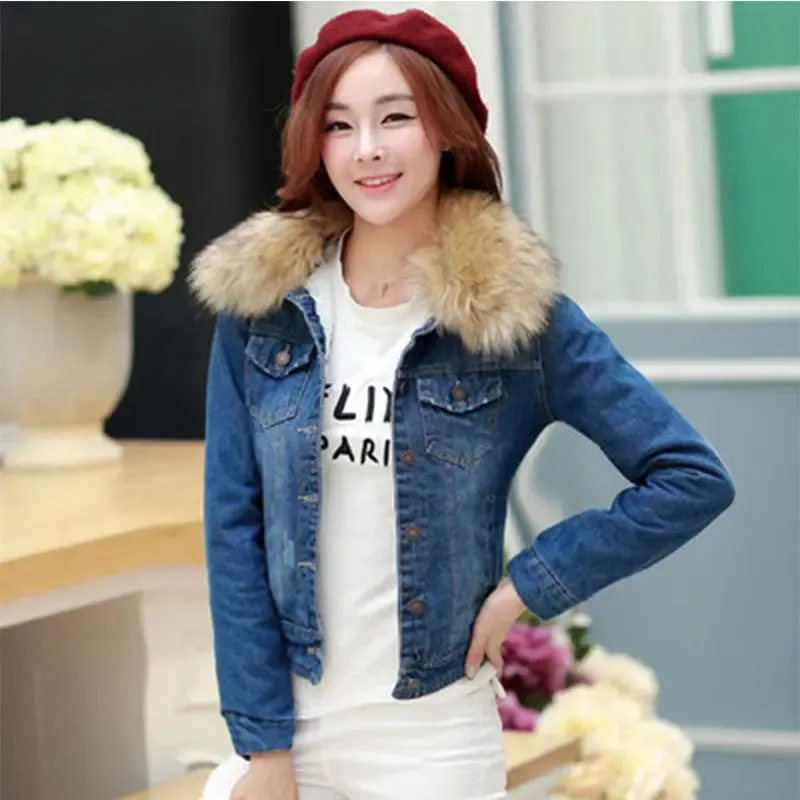 Cashmere Cotton Denim Jacket
