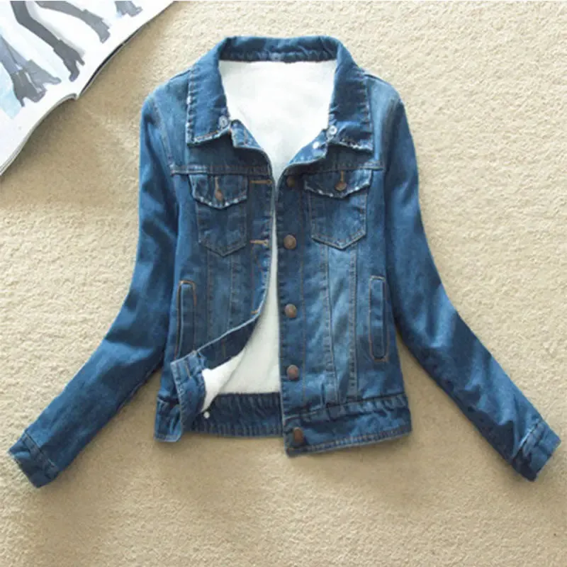Cashmere Cotton Denim Jacket