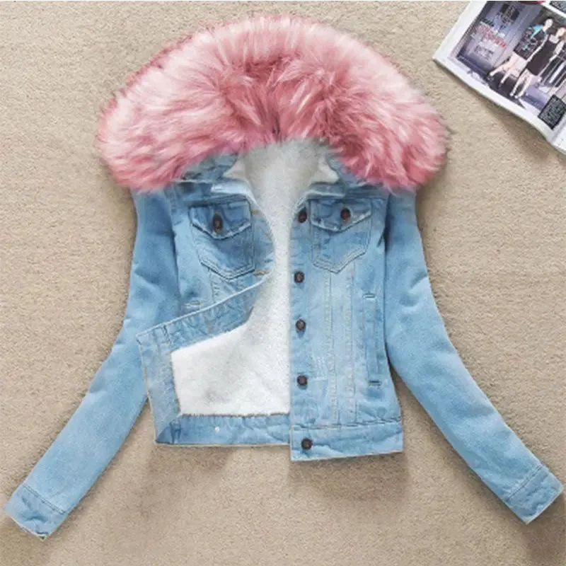 Cashmere Cotton Denim Jacket