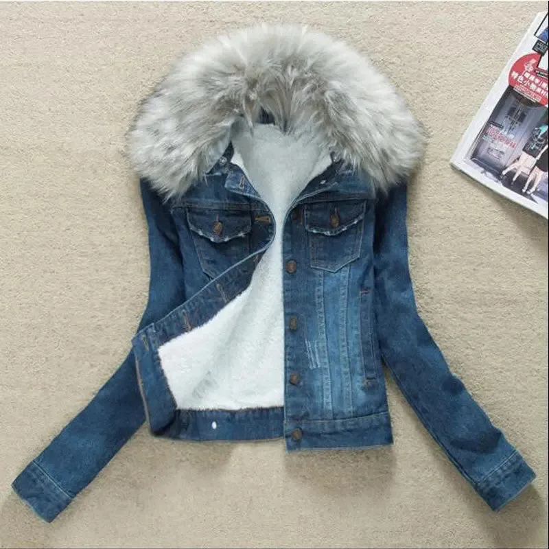 Cashmere Cotton Denim Jacket
