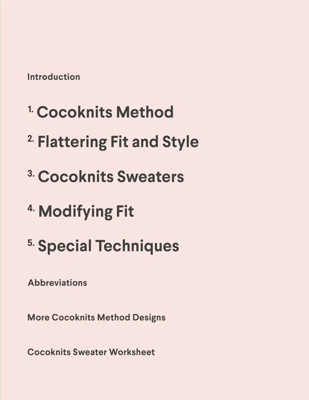 Cocoknits Sweater Workshop [bundle of 3 books]