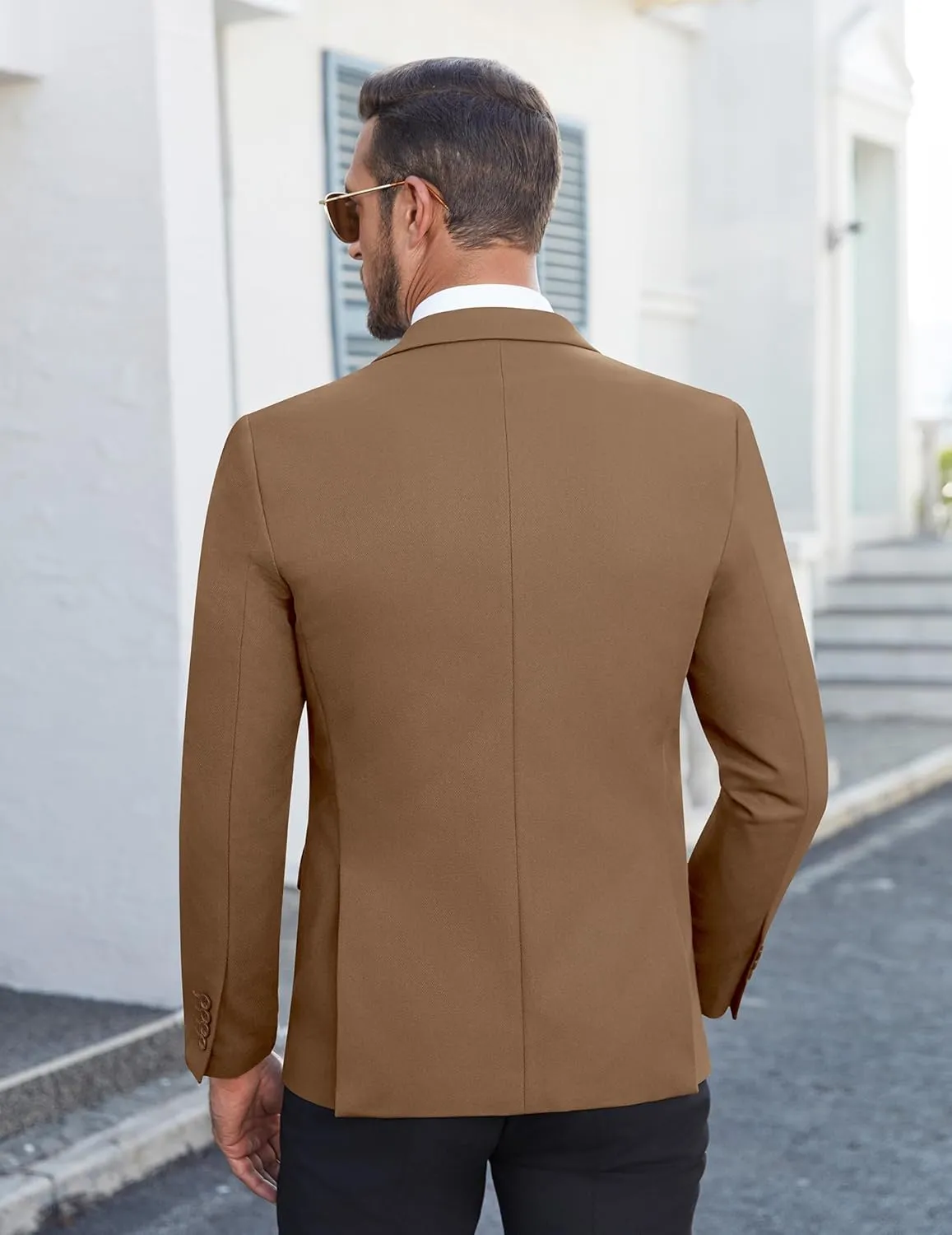 COOFANDY Men's Casual Blazer Slim Fit Lightweight Sport Coat Two Button Suit Jacket