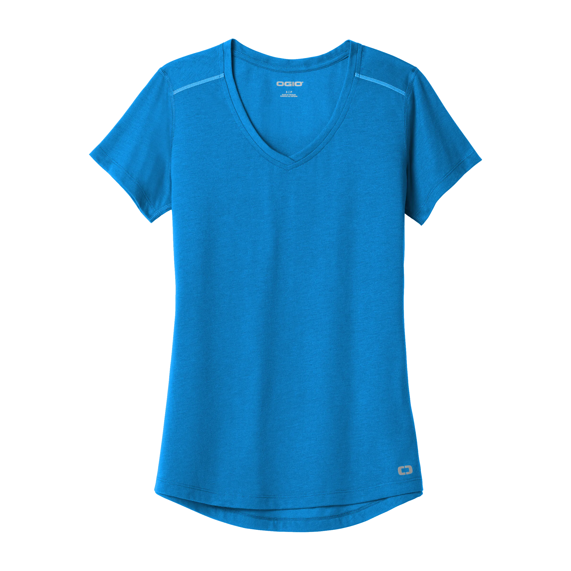 D1951W Ladies Peak V-Neck Tee