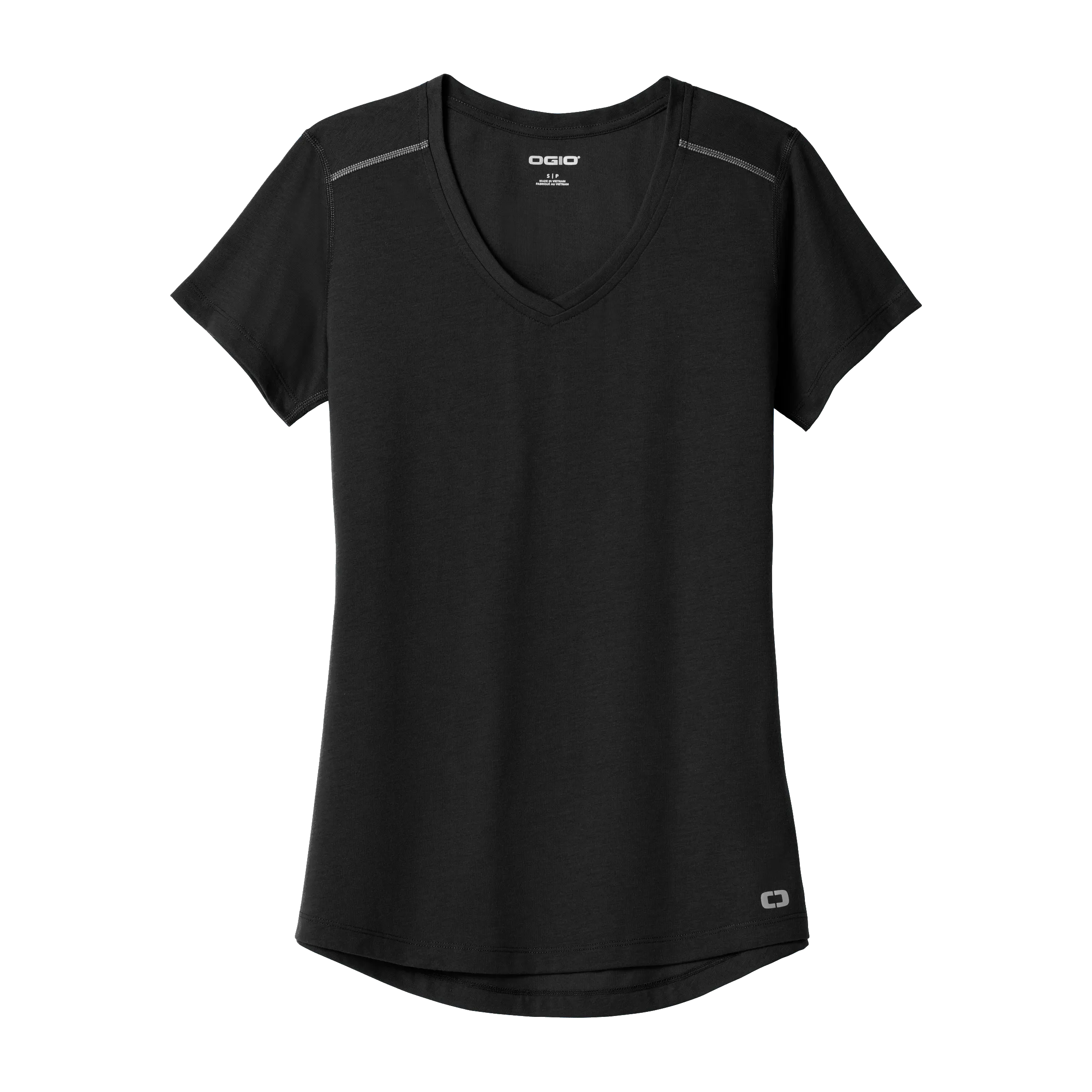 D1951W Ladies Peak V-Neck Tee