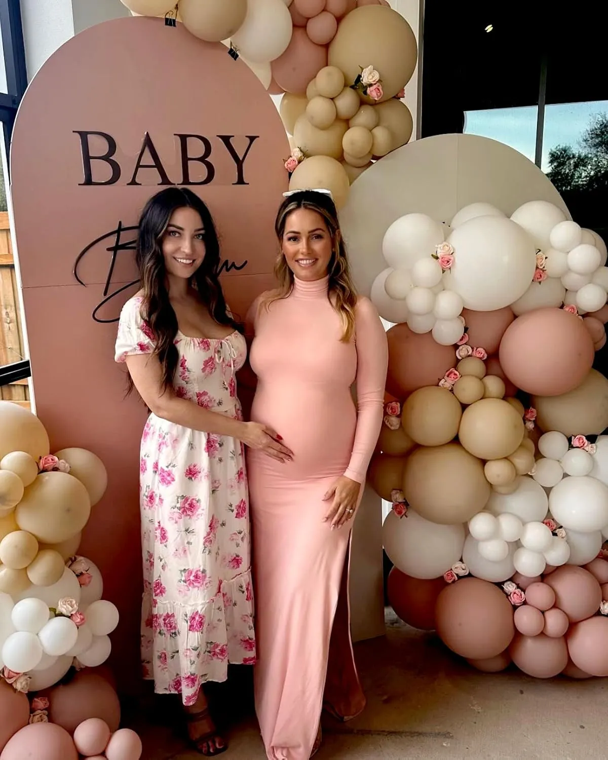 Dedysler Maternity Lounge Long Photoshoot Dress: Long Sleeve Sexy Turtle Neck Bodycon Maxi Casual Pregnancy Clothes