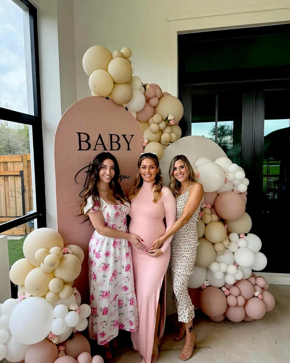 Dedysler Maternity Lounge Long Photoshoot Dress: Long Sleeve Sexy Turtle Neck Bodycon Maxi Casual Pregnancy Clothes