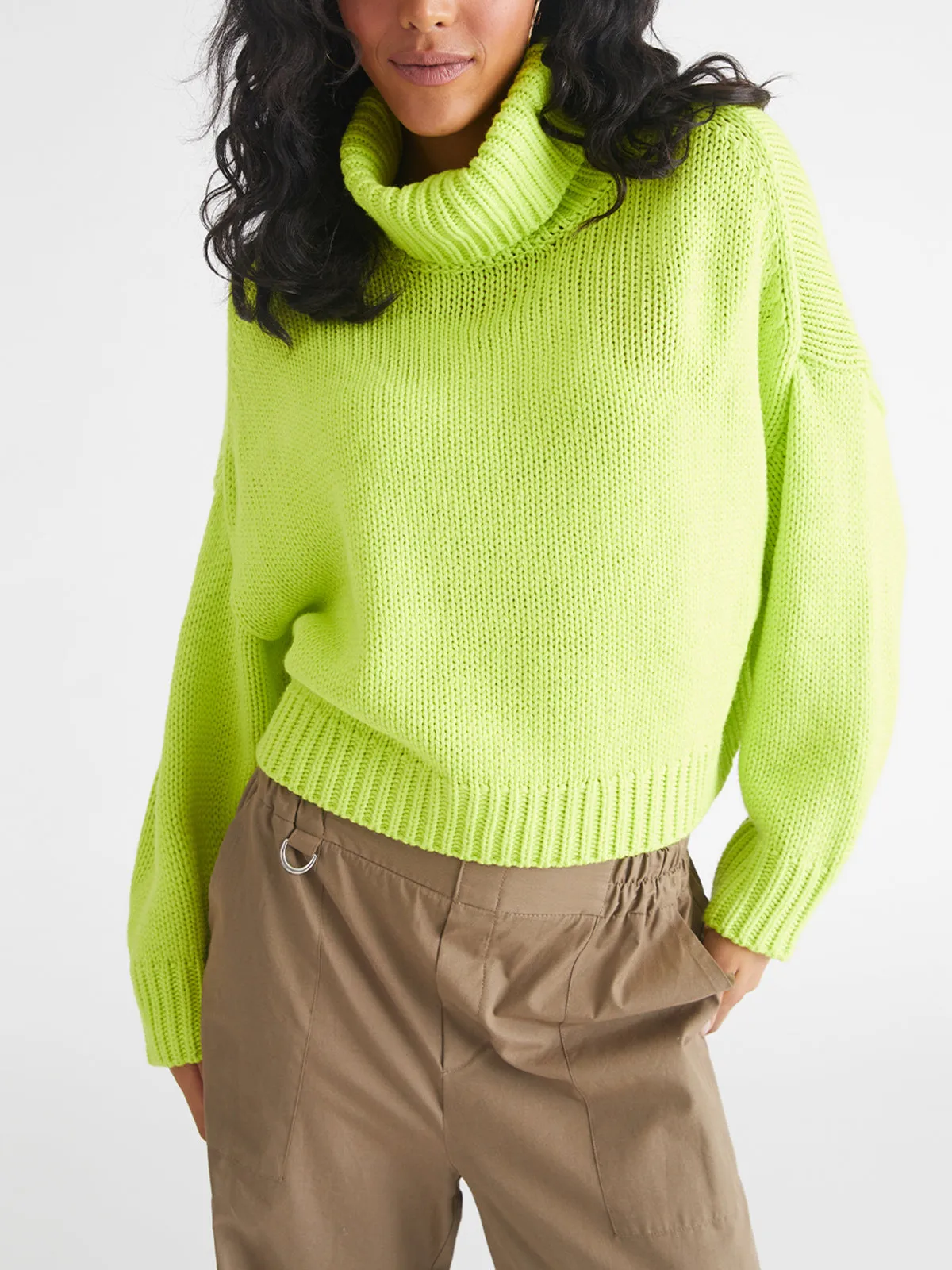 Edie: Chunky Turtleneck Pullover