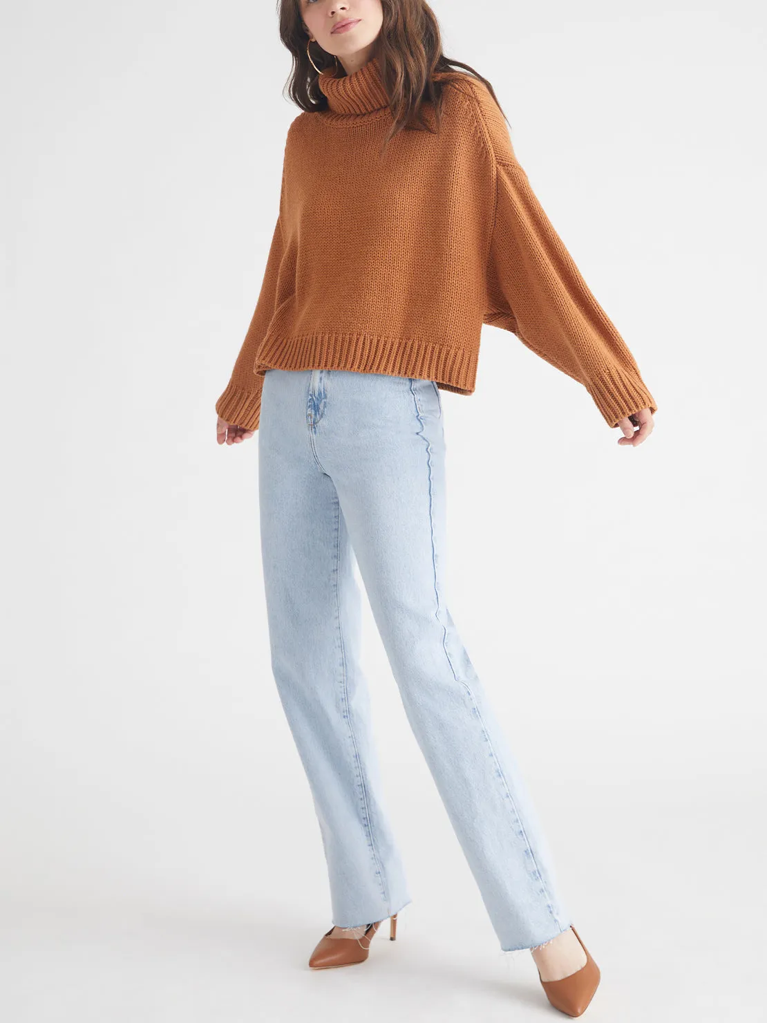 Edie: Chunky Turtleneck Pullover