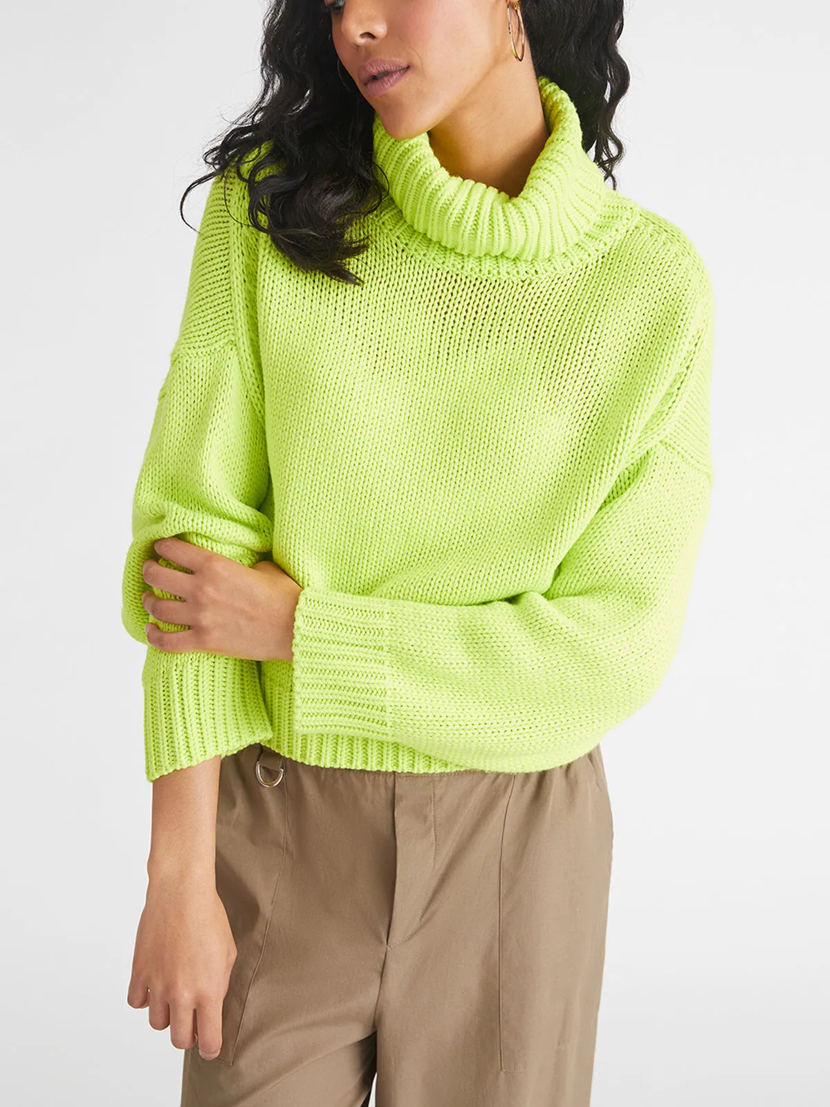 Edie: Chunky Turtleneck Pullover