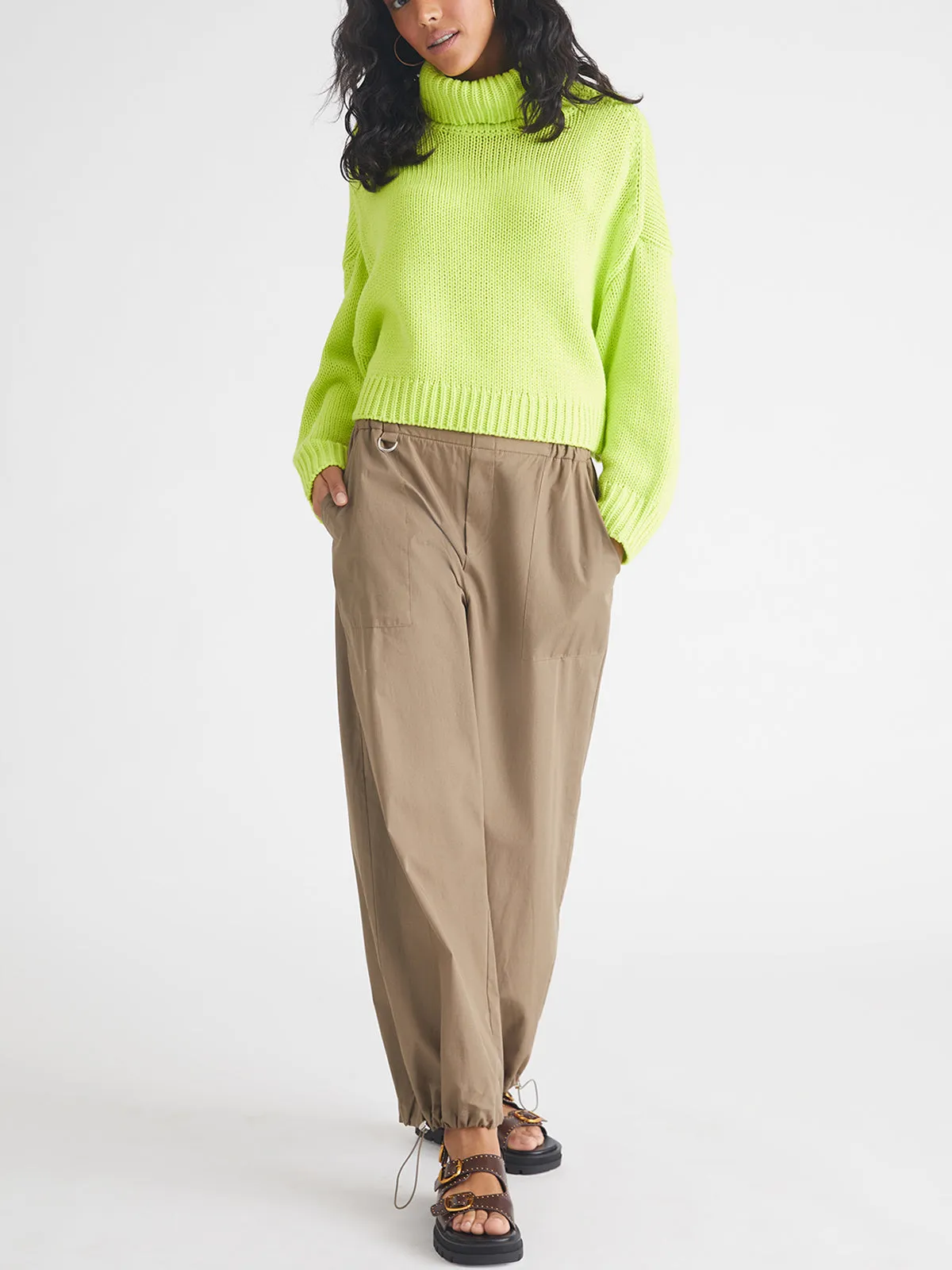 Edie: Chunky Turtleneck Pullover