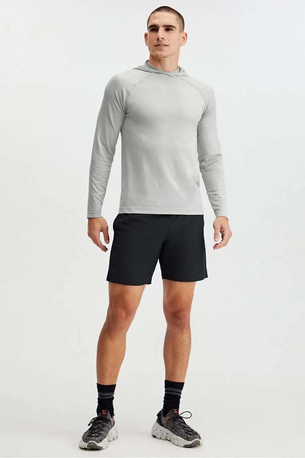 Fabletics Men's The Fundamental Short, Workout, Running, Training, Gym, Yoga, Ultra Lightweight, Athletic