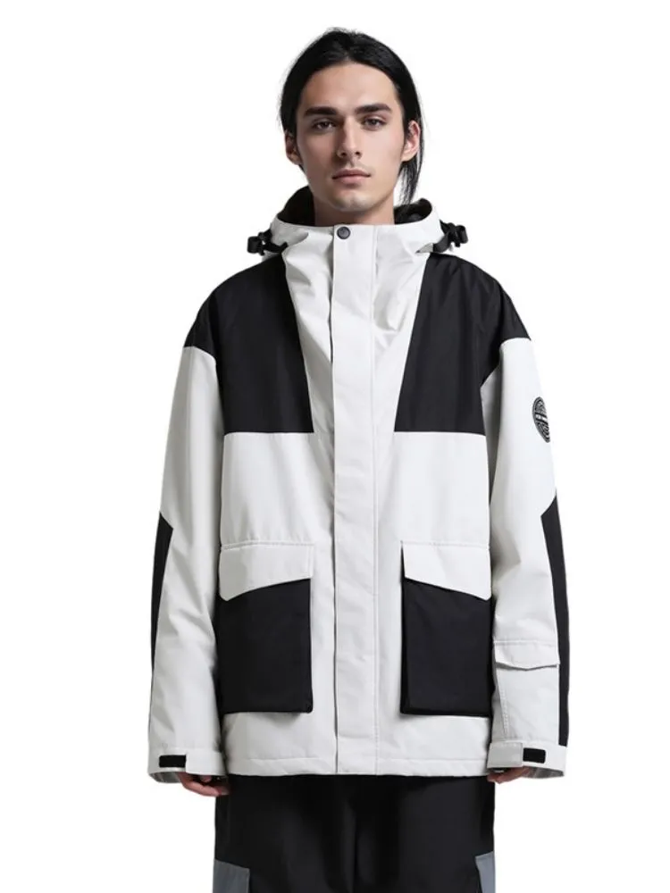 Gsou Snow Colorblock Cargo Snow Jacket - Men's