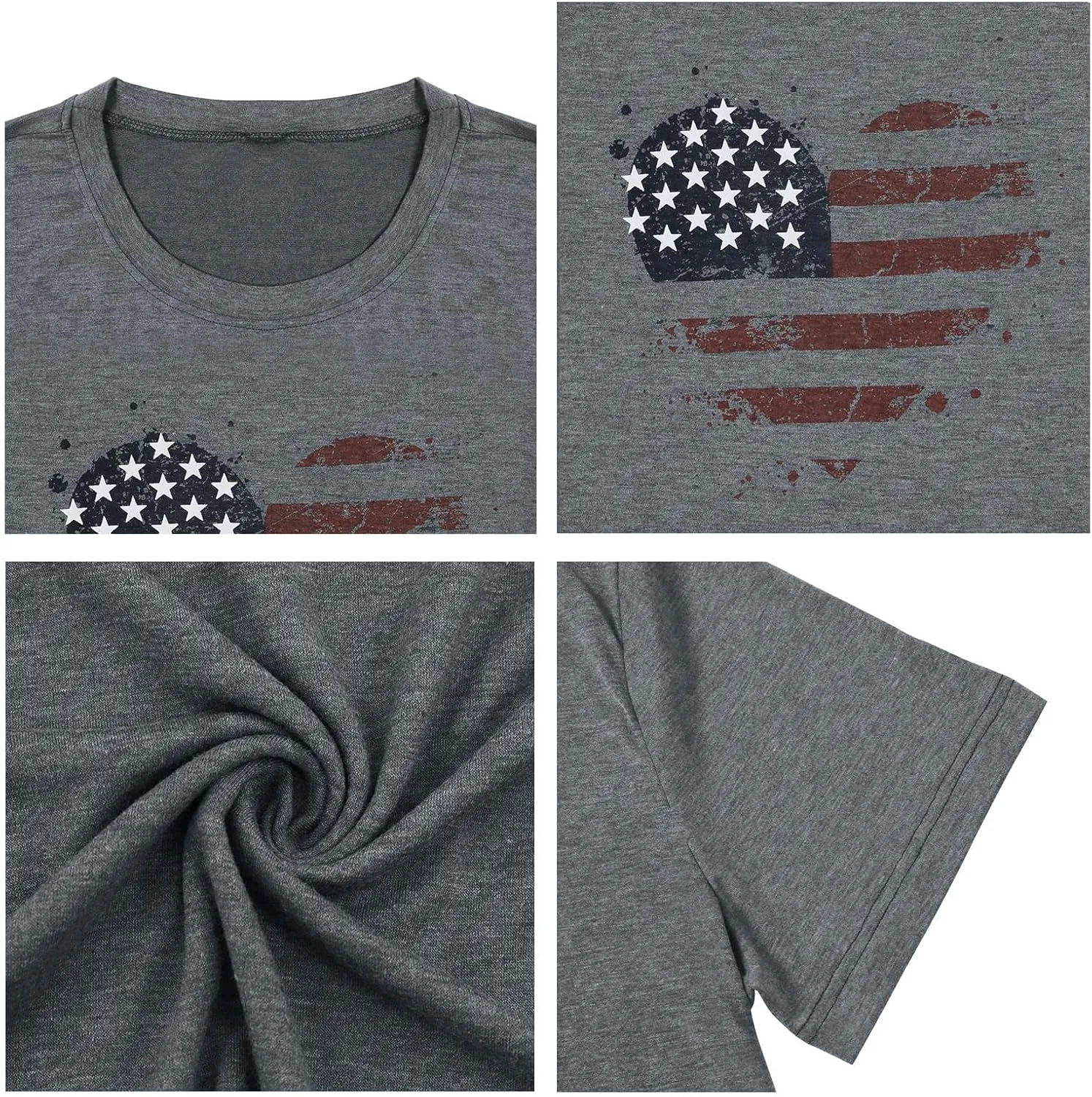 HDLTE Plus Size American Flag Tank Tops Women 4th of July Sleeveless Shirt Patriotic Stars Stripes Racerback Vest