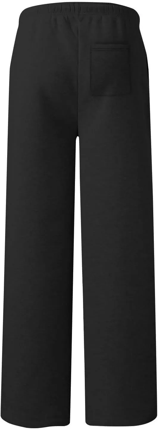 Hvyesh Sweatpants Women Baggy Wide Leg Low Rise Sweat Pants Y2k, Athletic Pants for Women Loose Fit, Comfy Fleece Lined Pants