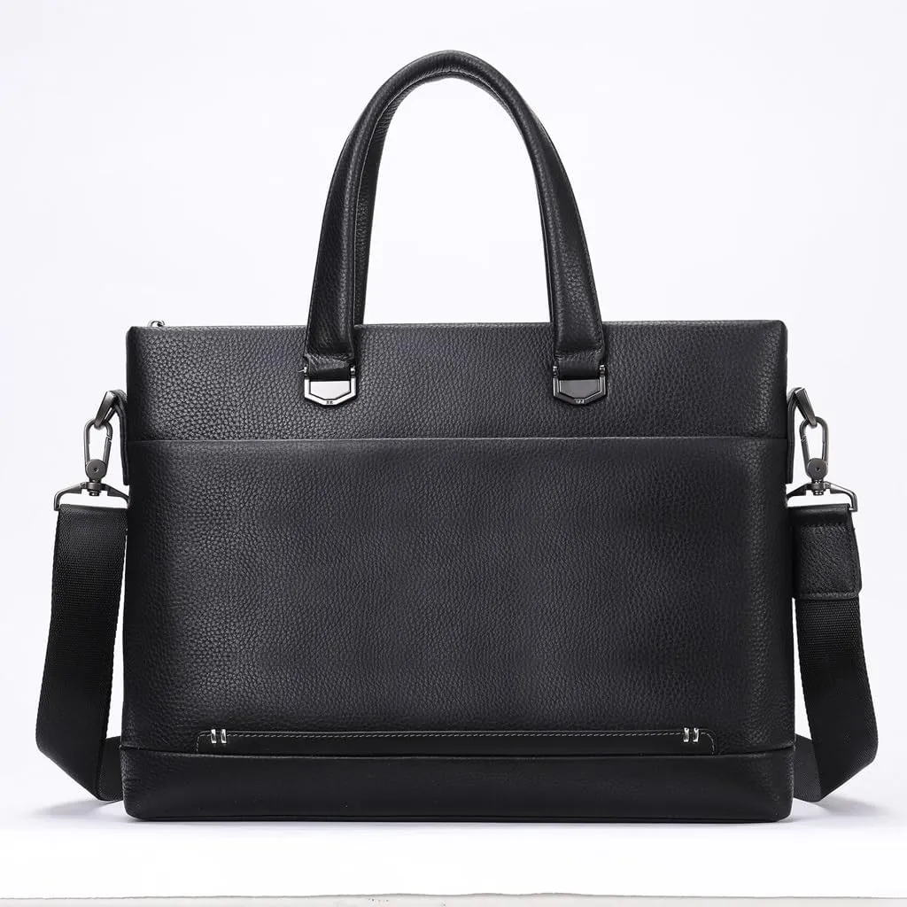 Large Capacity Briefcase Business Documents Bag Laptop Bag Crossbody Bag