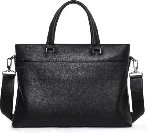Large Capacity Briefcase Business Documents Bag Laptop Bag Crossbody Bag
