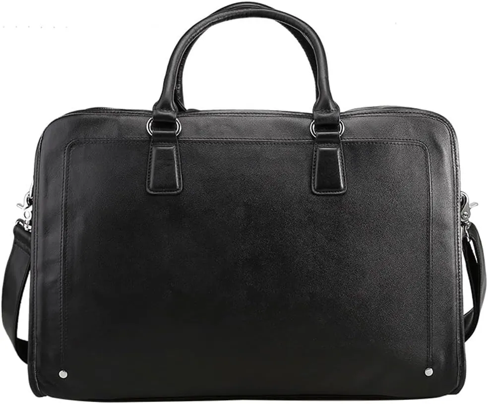 Large Capacity Single Shoulder Crossbody Briefcase Business Laptop Bag