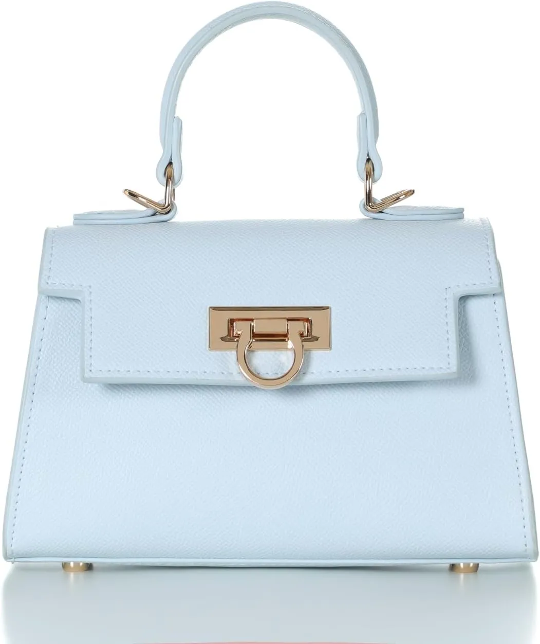 Layla Mini Womens Top-Handle Handbags  Luxury Crossbody Purse Shoulder Bag for Women  Leather Handbag, Detachable Strap