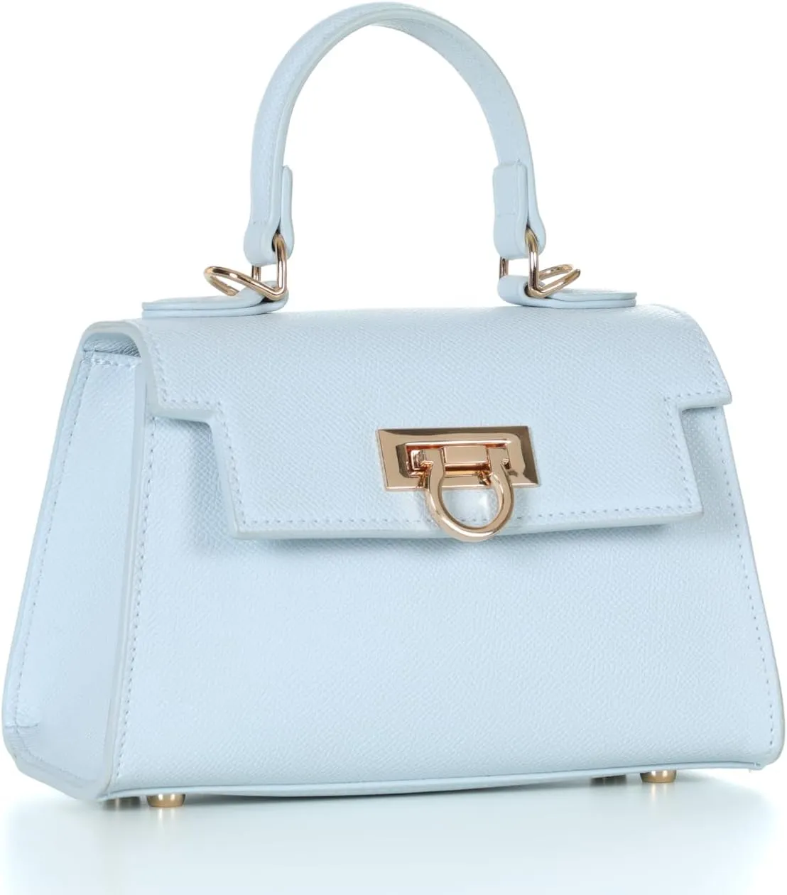 Layla Mini Womens Top-Handle Handbags  Luxury Crossbody Purse Shoulder Bag for Women  Leather Handbag, Detachable Strap