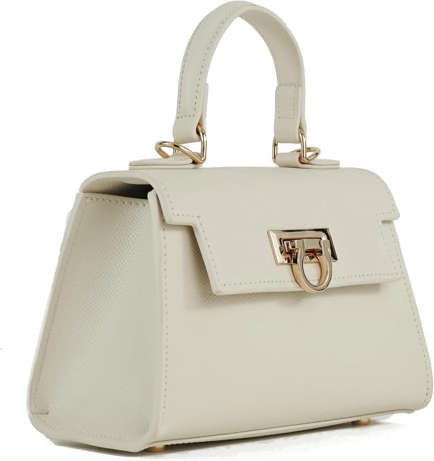 Layla Mini Womens Top-Handle Handbags  Luxury Crossbody Purse Shoulder Bag for Women  Leather Handbag, Detachable Strap