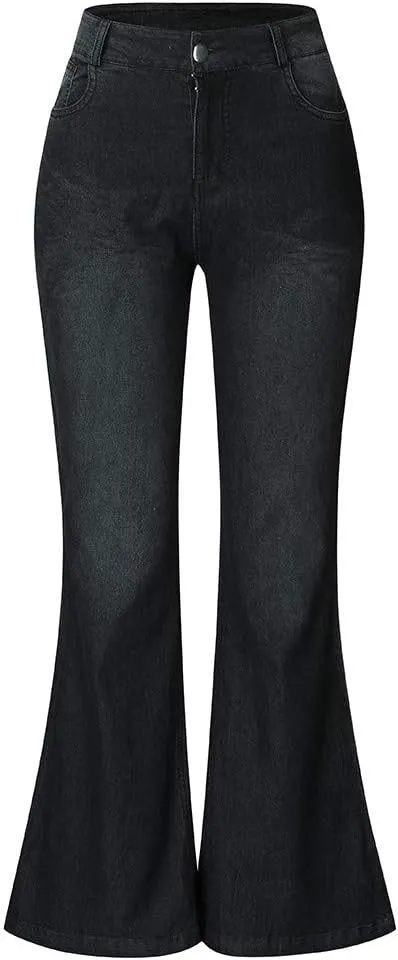 LCMTWX Black Pants for Women Poket Waisted Pants Trousers Up Womens Casual Women's Jeans Black Pants for Women Clothes for