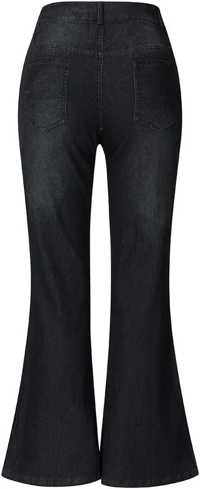 LCMTWX Black Pants for Women Poket Waisted Pants Trousers Up Womens Casual Women's Jeans Black Pants for Women Clothes for