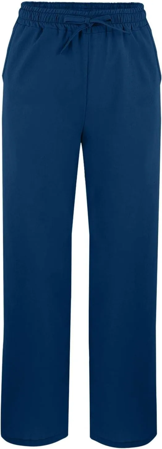 Linen Capri Pants for Women Drawstring Elastic Waist Shorts Lightweight Summer Pants Beach Capri Pants with Pockets