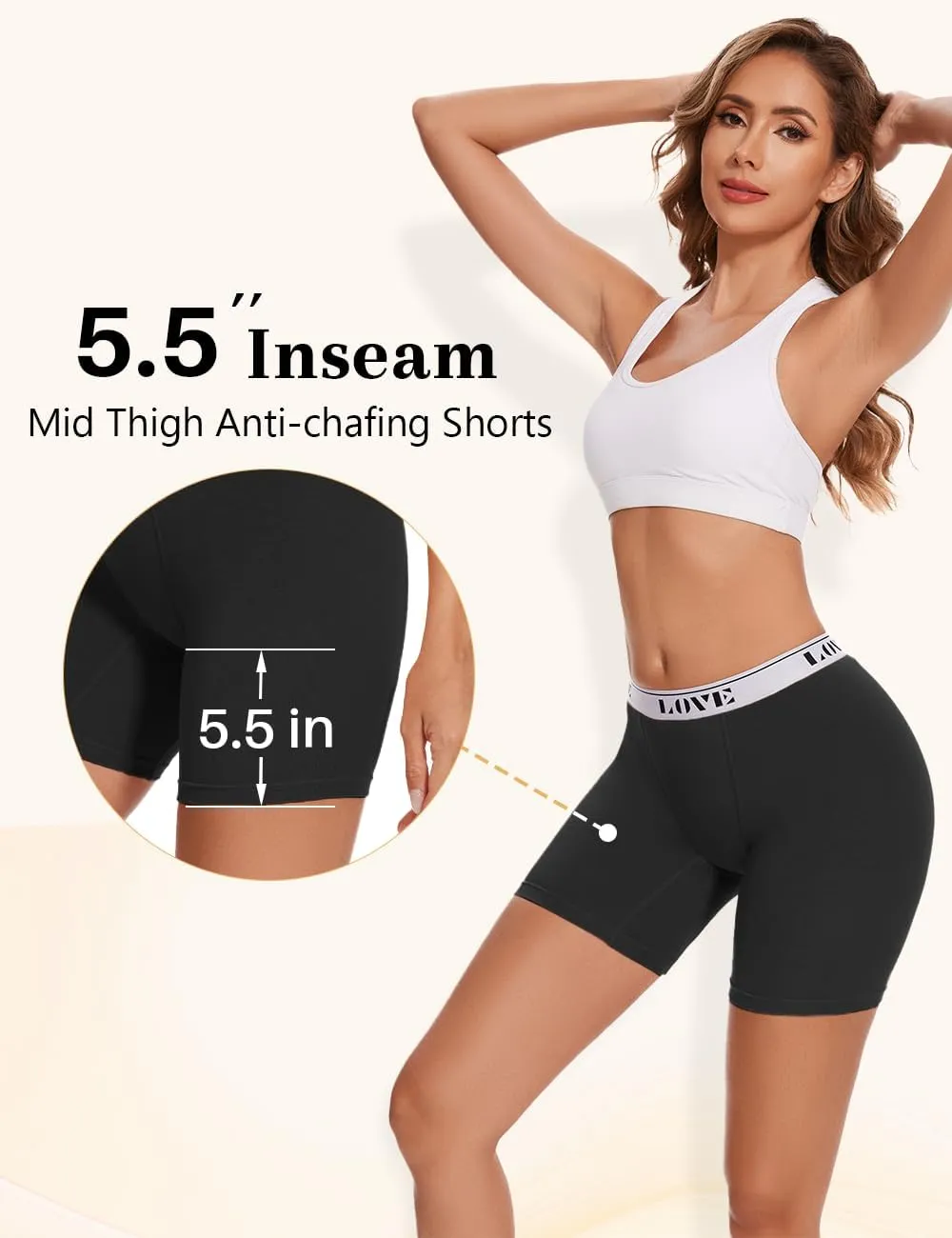 Molasus Womens Boxer Briefs High Waisted Modal Boy Shorts Underwear