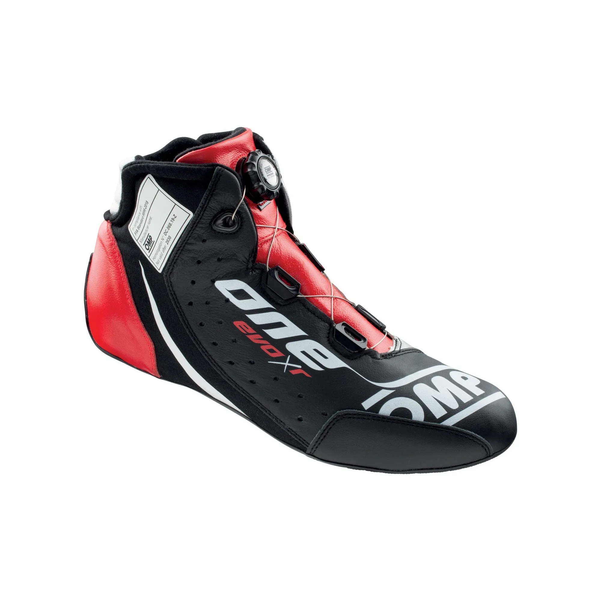 OMP One Evo X R Race Boots [Top Level Leather Fireproof - FIA 8856-2018] Multiple Size & Color Options
