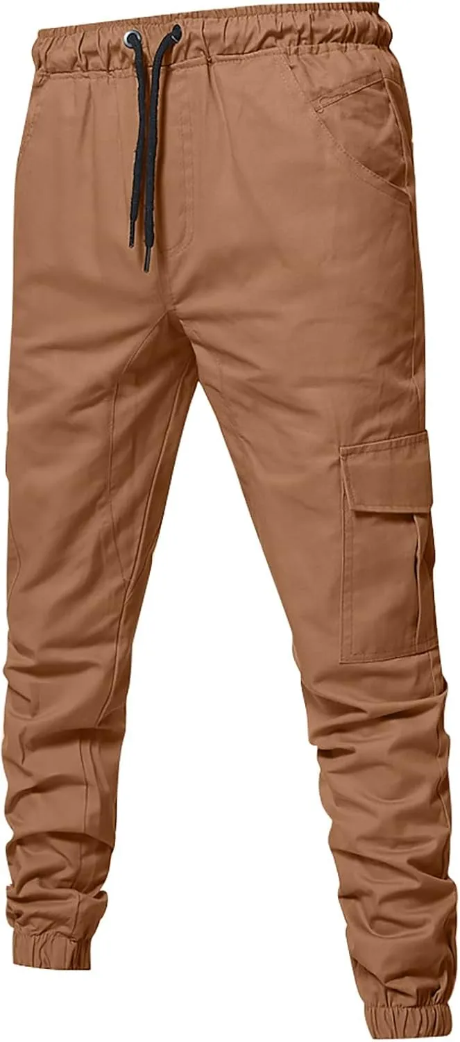 Pants for Men Cargo Pants Sports Casual Jogging Trousers Lightweight Hiking Work Pants Outdoor Pant