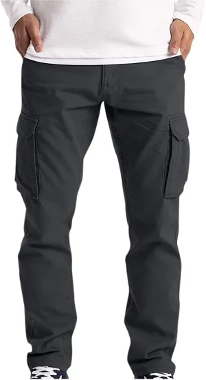 Pants for Men Cargo Pants Sports Casual Jogging Trousers Lightweight Hiking Work Pants Outdoor Pant