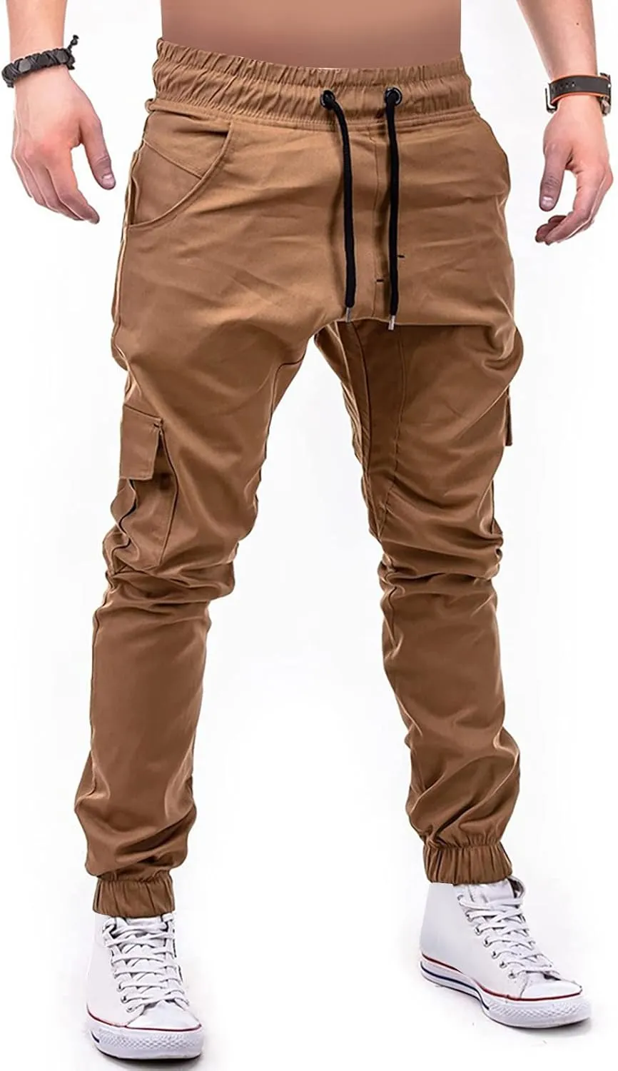 Pants for Men Cargo Pants Sports Casual Jogging Trousers Lightweight Hiking Work Pants Outdoor Pant