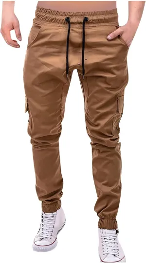 Pants for Men Cargo Pants Sports Casual Jogging Trousers Lightweight Hiking Work Pants Outdoor Pant