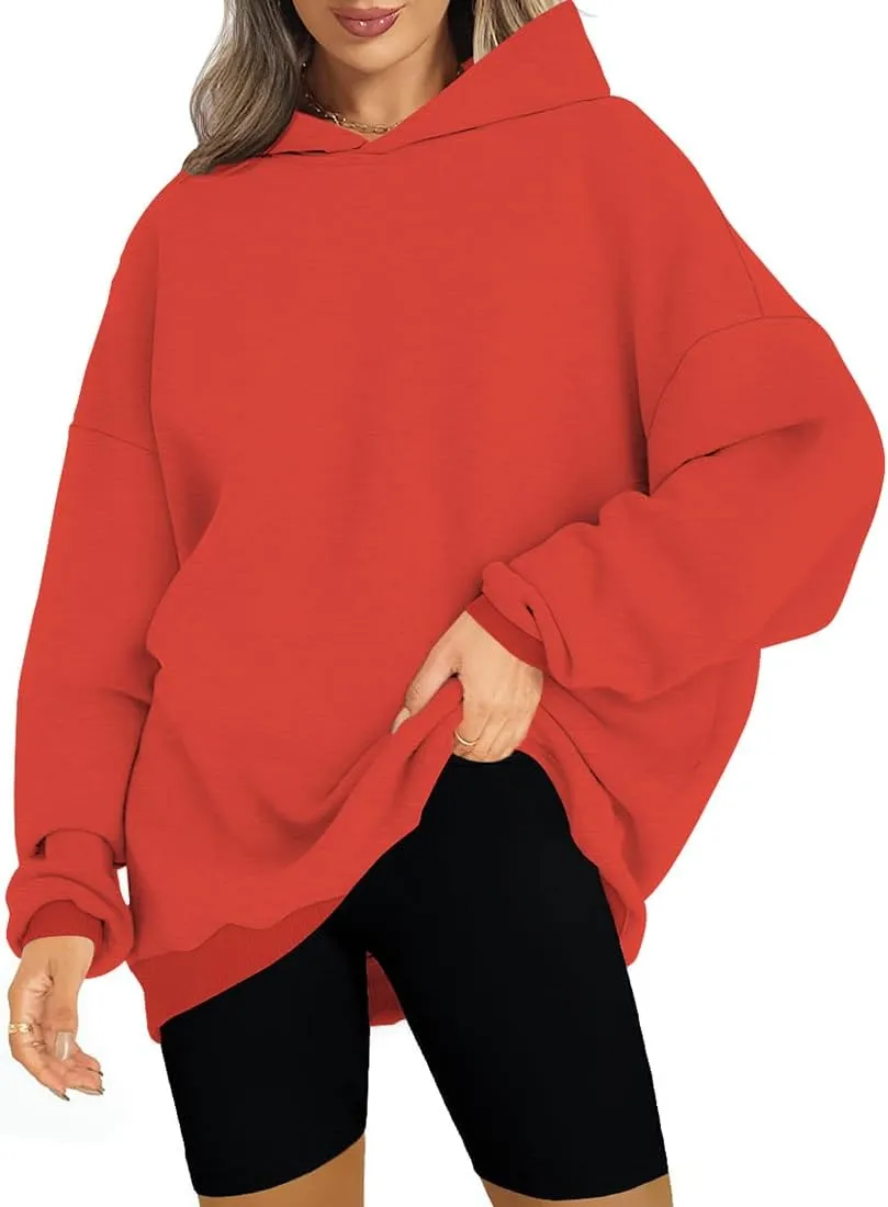 ROYLAMP Womens Oversized Hoodies Pullover Fleece Long Sleeve Hooded Sweatshirts Casual Fall Winter Outfits Tops