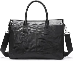 Single Shoulder Computer Bag Grab Print Large Capacity Crossbody Bag Briefcase For Men