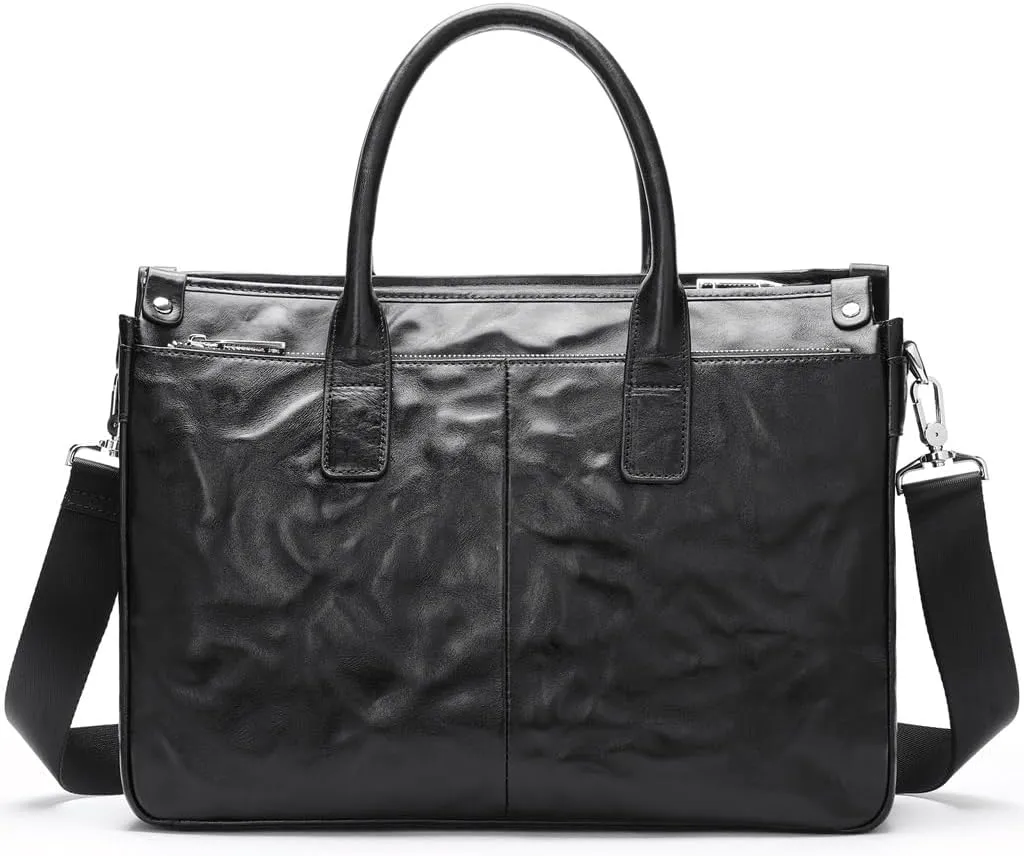Single Shoulder Computer Bag Grab Print Large Capacity Crossbody Bag Briefcase For Men