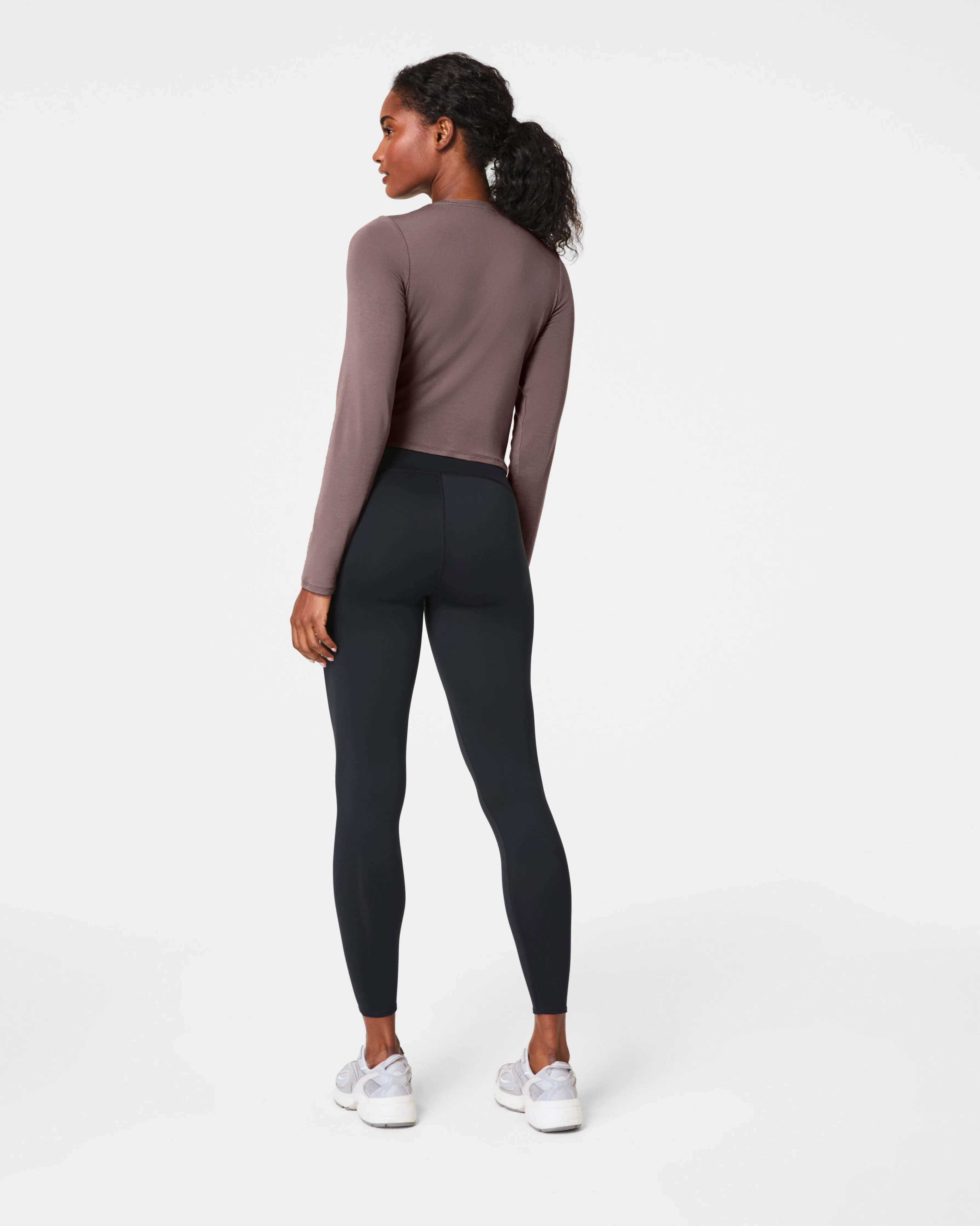 SPANX® Better Base Long Sleeve Wrap Top